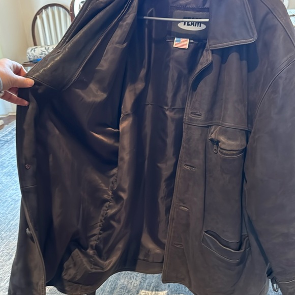 TEAM leather jacket - Picture 7 of 7